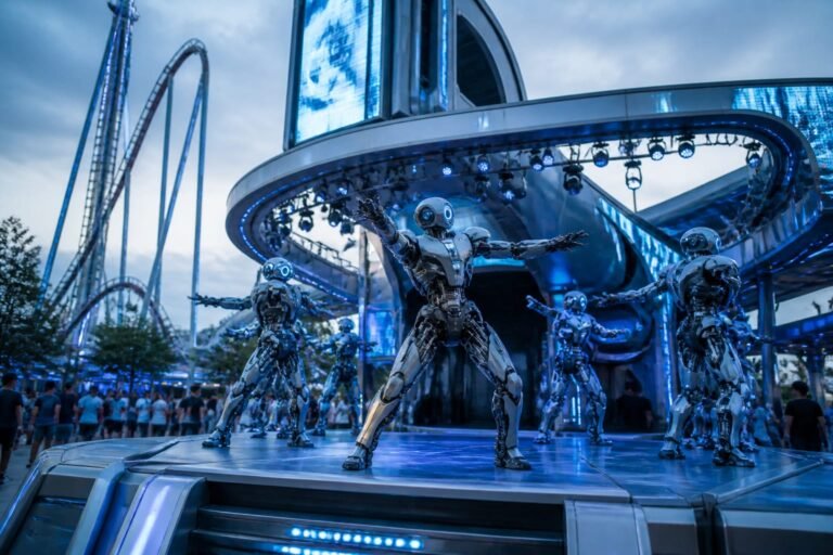 Could robot theme parks take off? Inside Galaxy Robot Park