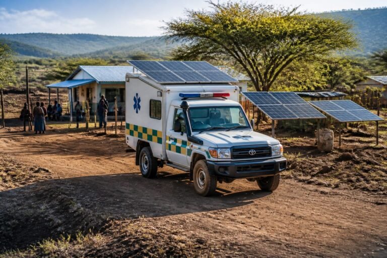 Stella Juva, the world's first solar ambulance