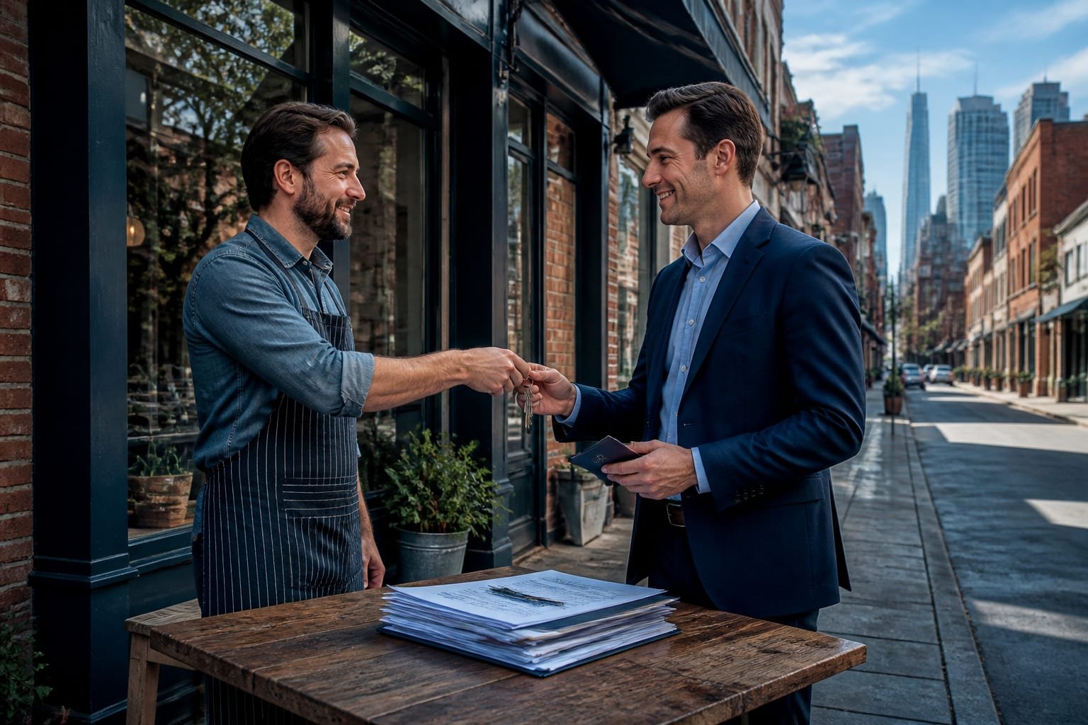 Investor Immigration for Small-Business Succession